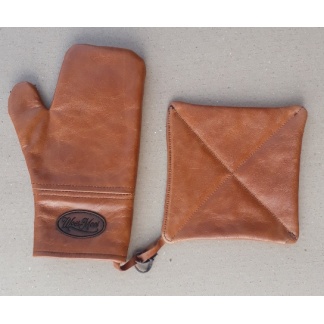 Genuine Leather Braai Gloves & Potholder