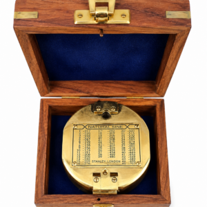 Brunton Hexagonal Brass Compass