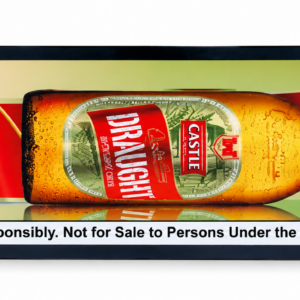 Castle Lager Draught Bar Mat wetstop/ Bar Runner