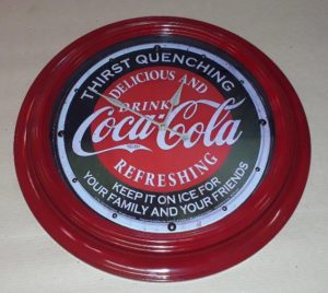 Coca-cola Clock 58cm Diameter