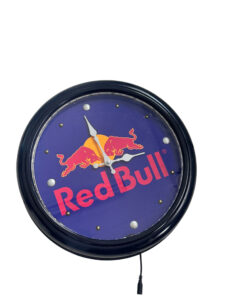 Redbull Illuminated Clock 40cm Diameter