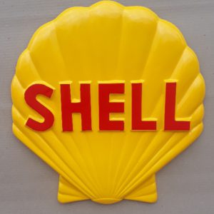 Shell Logo Wall Decor
