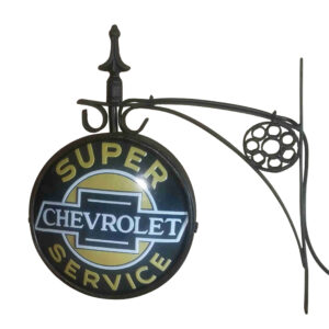 Super Chevrolet Service Double Sided  Light