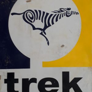 Trek Used Metal Sign