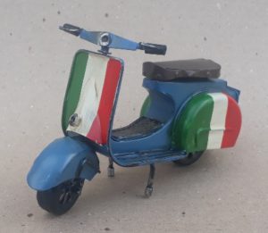 Vintage Metal Model Scooter