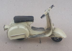 Vintage Metal Model Scooter