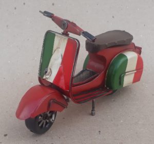 Vintage Metal Model Scooter