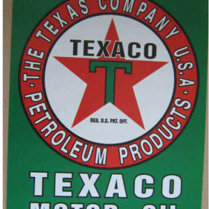 Texaco Metal Sign