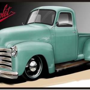 Chevrolet Big Metal Sign