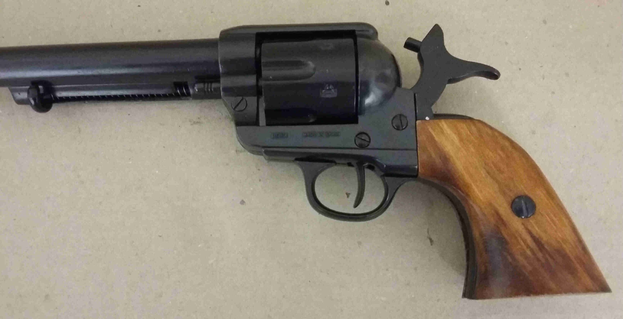 45 Caliber Peacemaker Revolver Non-functional - Image 3