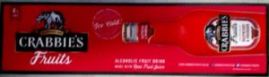 Crabbie’s Raspberry Wetstop/Bar Runner