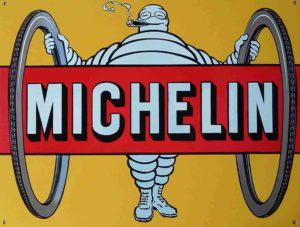 Michelin Aluminium Sign From UK