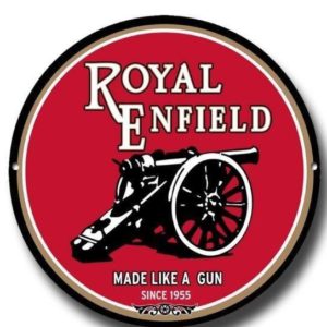 Royal Enfield UK Aluminum Sign