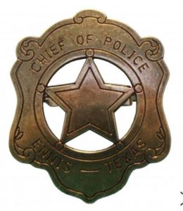 Chief Of Police Badge Metal Badge