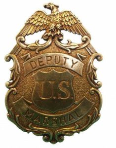 Eagle Marshal Metal Badge