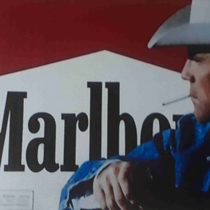 Marlboro Cigarette Metal Sign
