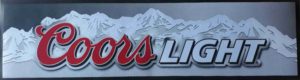 Coors Light Wetstop/ Bar Runner