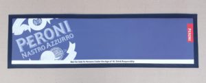 Peroni Nastro Azzurro Bar Mat Wetstop/ Bar Runner