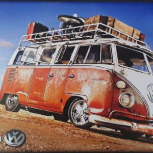 Volkswagen Combi Wooden Board /Sign
