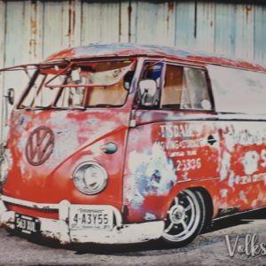 Volkswagen Combi Wooden Board /Sign