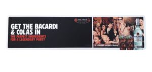 Bacardi Bar Mat Wetstop/ Bar Runner