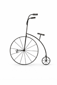 Wrought Iron Penny Farthing Bicycle – Garden Wall Decor