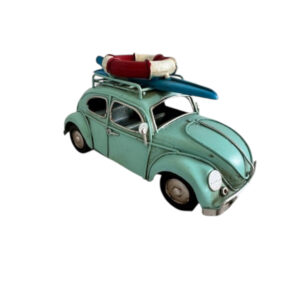 Vintage Metal Model Beetle - Blue